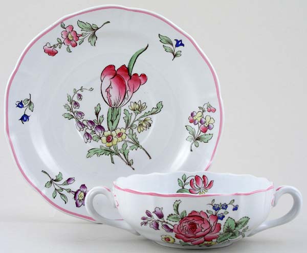 Soup Cup and Saucer c1980